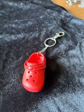 Blue Clog Keychain bag charm